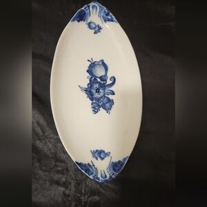 Royal Copenhagen Blue Flower Braided Pickle Dish